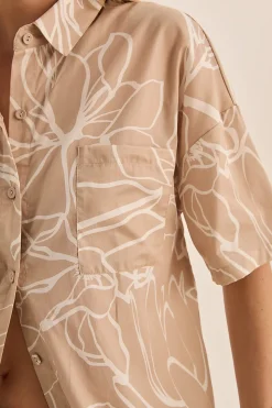 Milana Natural Cotton Floral PJ