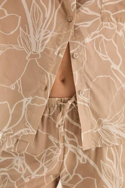 Milana Natural Cotton Floral PJ