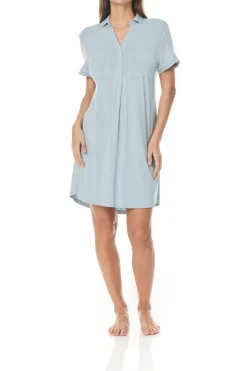 Norah Blue Haze Modal Tee Nightie