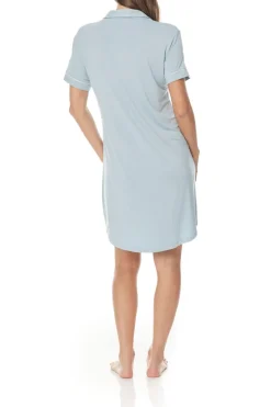 Norah Blue Haze Modal Tee Nightie