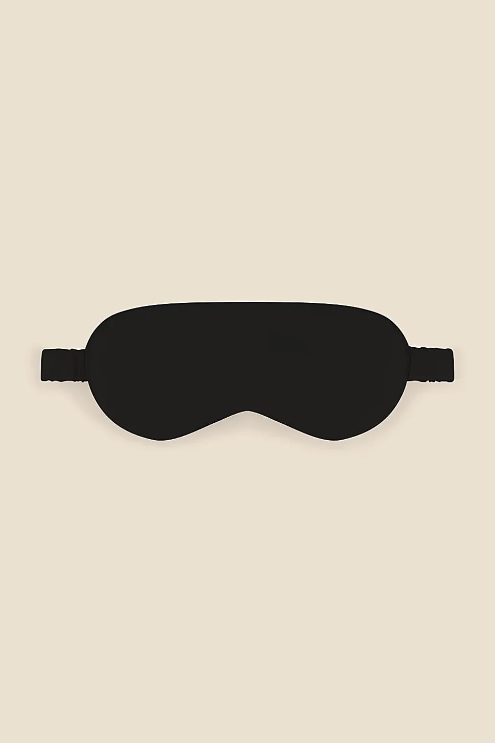 Opulent Black Pure Silk Eyemask