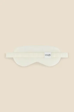 Opulent Ivory Pure Silk Eyemask