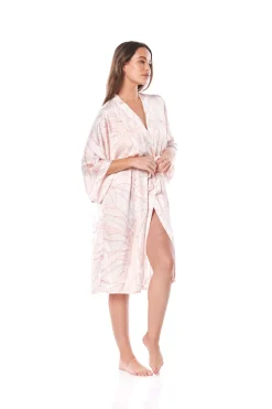 Pandora White Orange Robe
