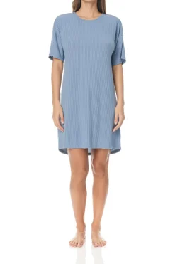 Petrece Powder Blue Tee Nightdress