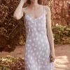 Roma Blue Geo Spot Nightie