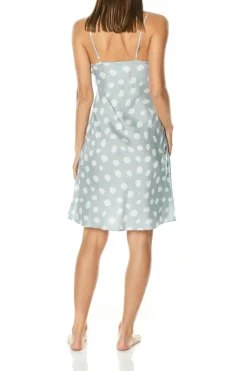 Roma Blue Geo Spot Nightie