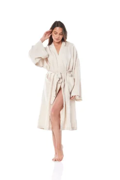 Sam Natural Linen Robe