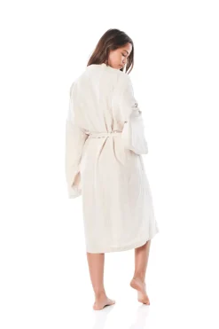 Sam Natural Linen Robe