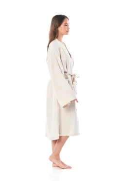 Sam Natural Linen Robe