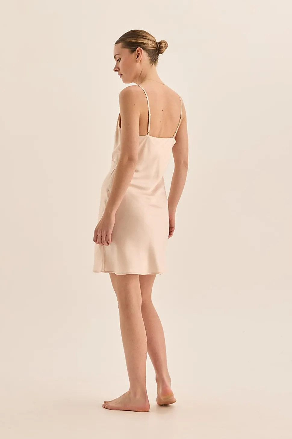Seraphina Pure Silk Short Chemise