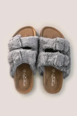 Sorrento Slipper In Grey