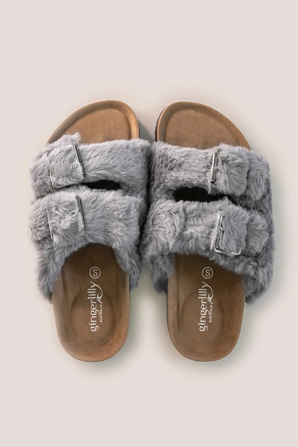 Sorrento Slipper In Grey