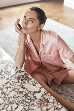 Tallulah Coral Short PJ Set