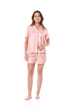 Tallulah Coral Short PJ Set