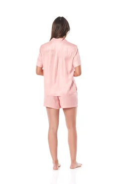 Tallulah Coral Short PJ Set