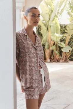 Tori Coffee Zig Zag Modal PJ