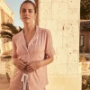 Uela Pink Bamboo Short PJ Set