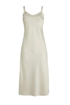 Yana Satin Ivory Slip Dress